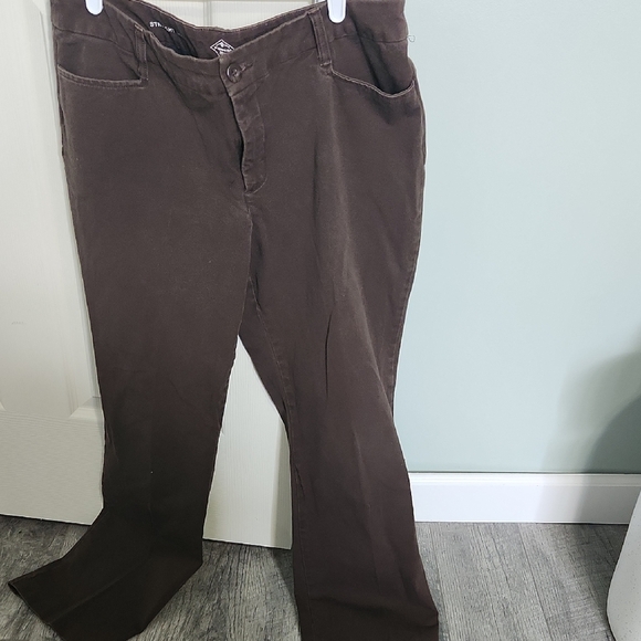 St. John Pants - Brown Flared Pants